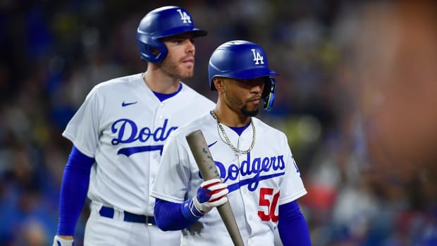 Los Angeles Dodgers sluggers Freddie Freeman and Mookie Betts